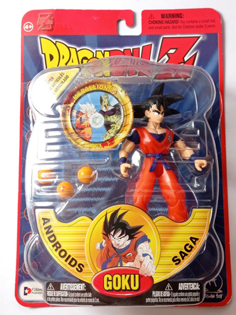 Goku 2001 Dragon Ball Z Irwin Toys Androids Saga 1