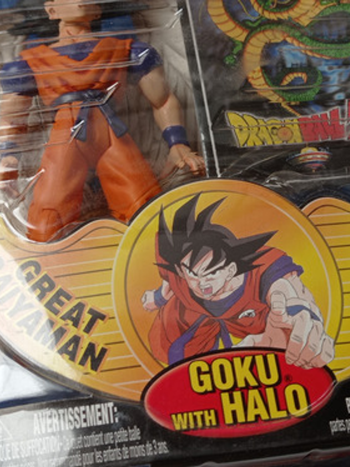 Goku Halo 2001 Dragon Ball Z Irwin Toys Great Saiyaman Saga 5