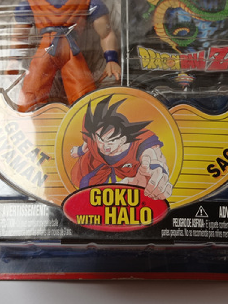Goku Halo 2001 Dragon Ball Z Irwin Toys Great Saiyaman Saga 6