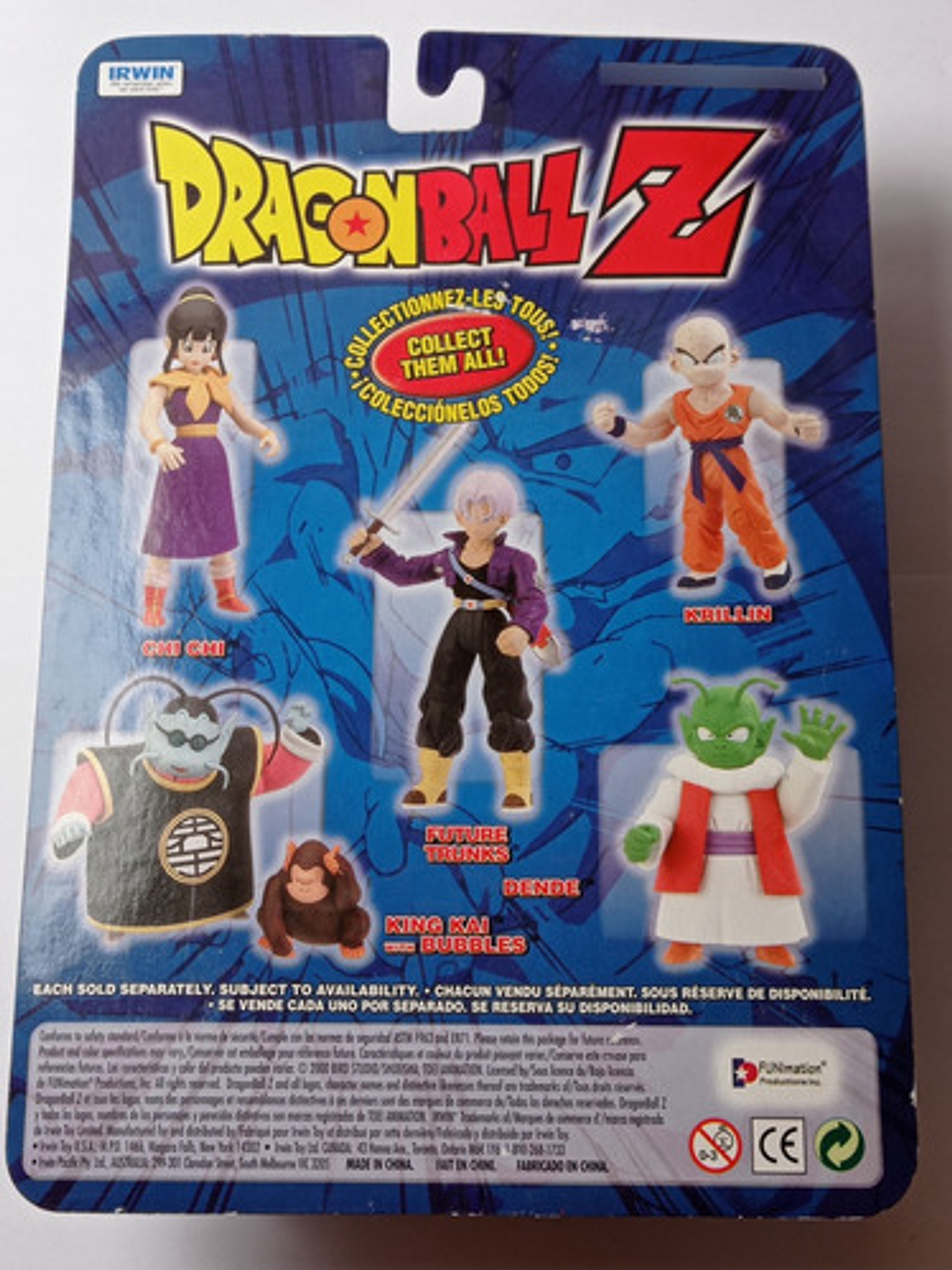 Dende 2000 Dragon Ball Z Irwin Toys Frieza Saga 6