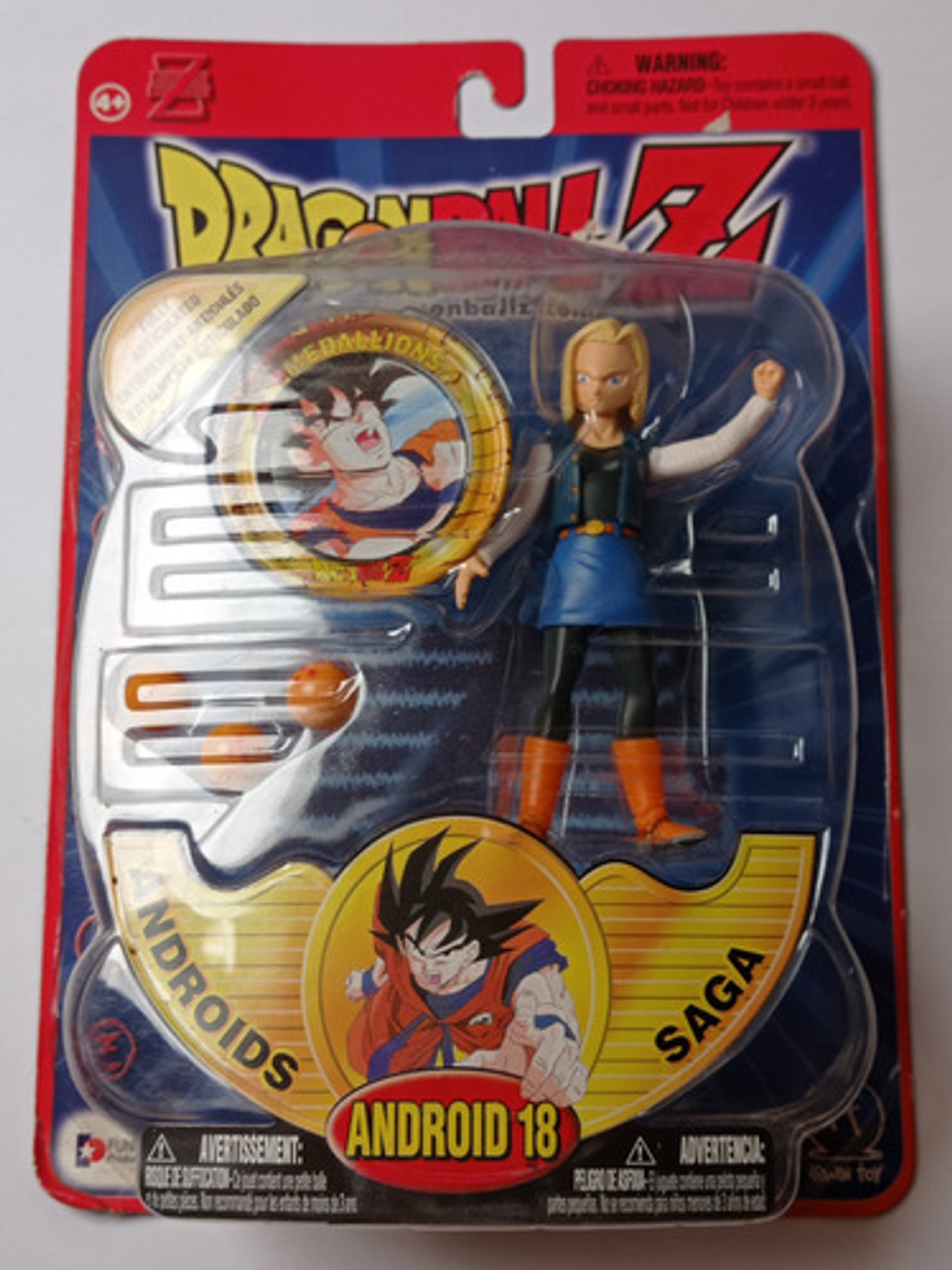 Android 18 2001 Dragon Ball Z Irwin Toys Androids Saga 1