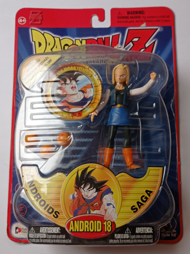Android 18 2001 Dragon Ball Z Irwin Toys Androids Saga 1