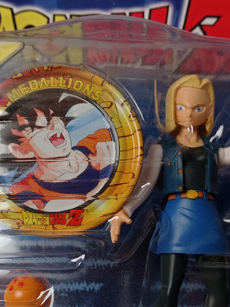 Android 18 2001 Dragon Ball Z Irwin Toys Androids Saga 3