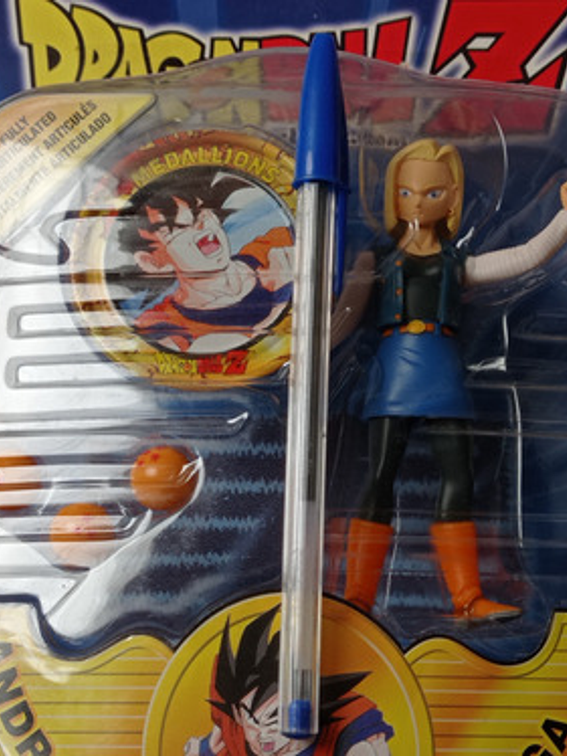 Android 18 2001 Dragon Ball Z Irwin Toys Androids Saga 4