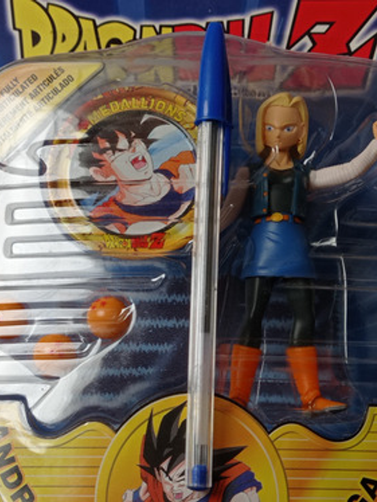 Android 18 2001 Dragon Ball Z Irwin Toys Androids Saga 4