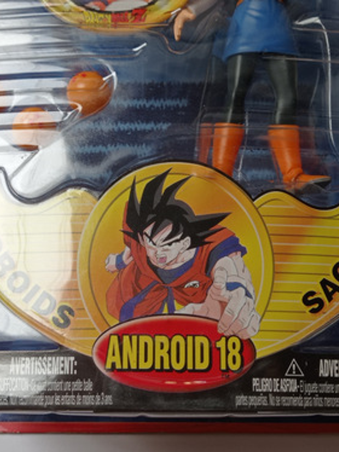 Android 18 2001 Dragon Ball Z Irwin Toys Androids Saga 6