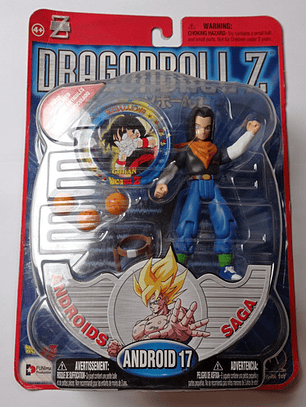 Android 17 2000 Dragon Ball Z Irwin Toys Androids Saga
