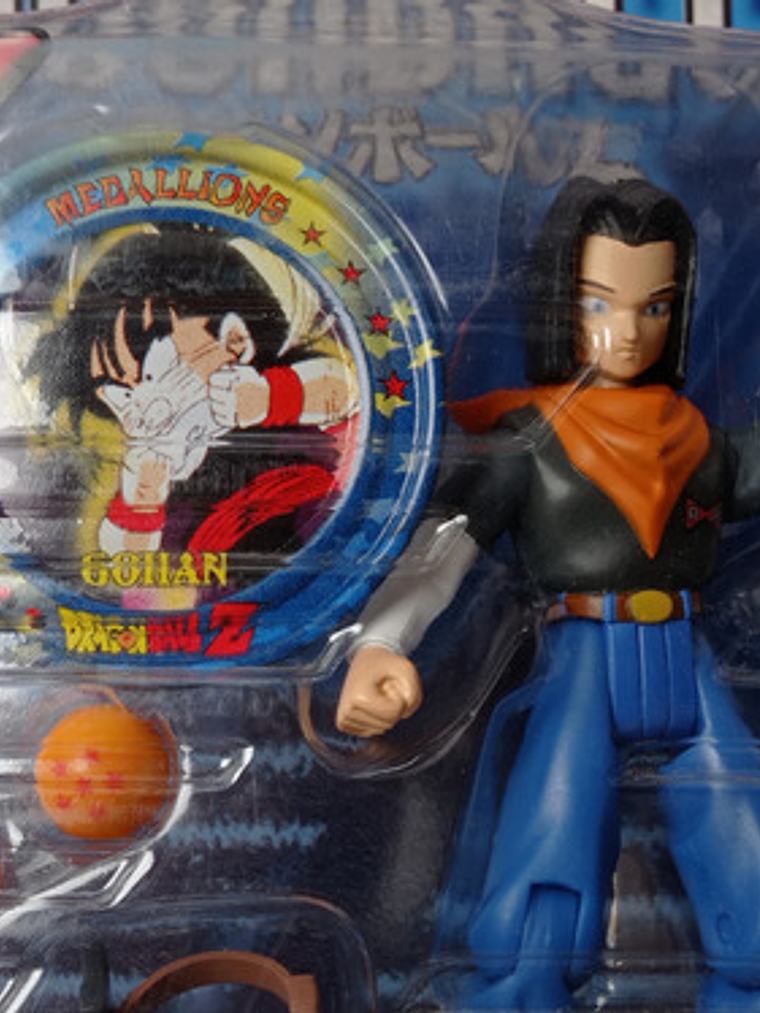 Android 17 2000 Dragon Ball Z Irwin Toys Androids Saga 3