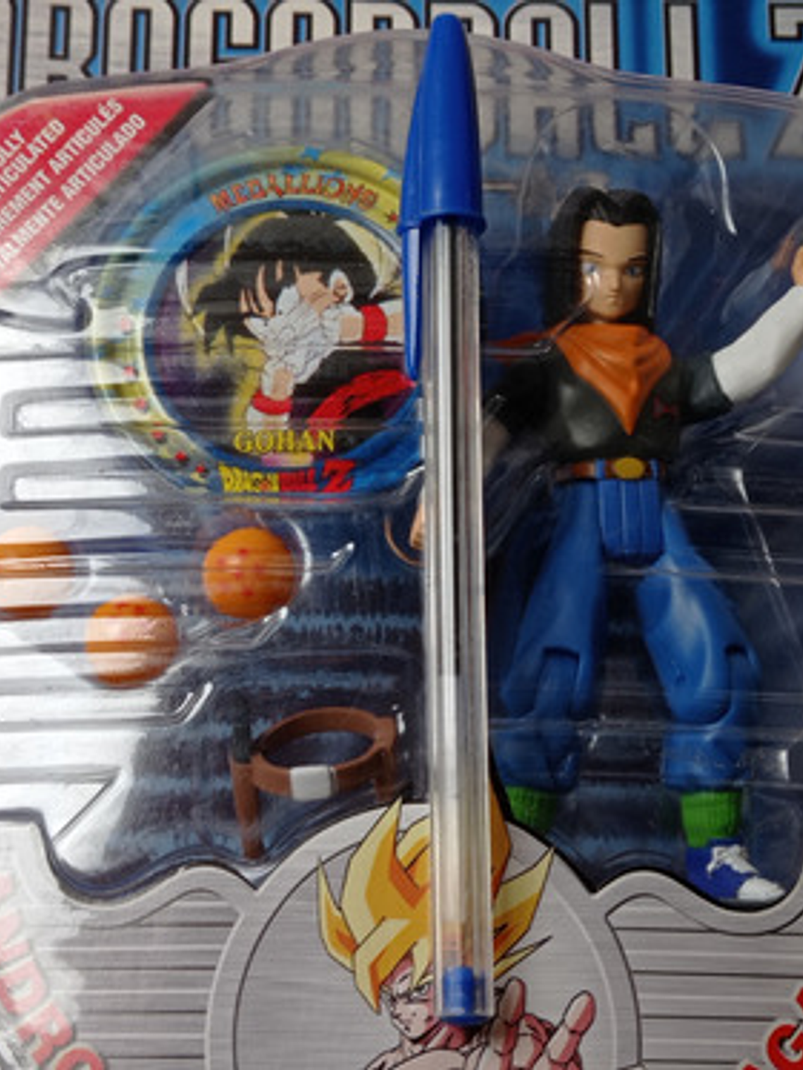 Android 17 2000 Dragon Ball Z Irwin Toys Androids Saga 4