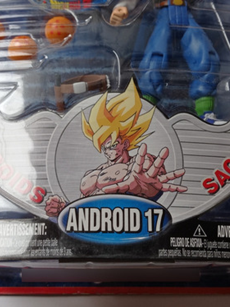 Android 17 2000 Dragon Ball Z Irwin Toys Androids Saga 7