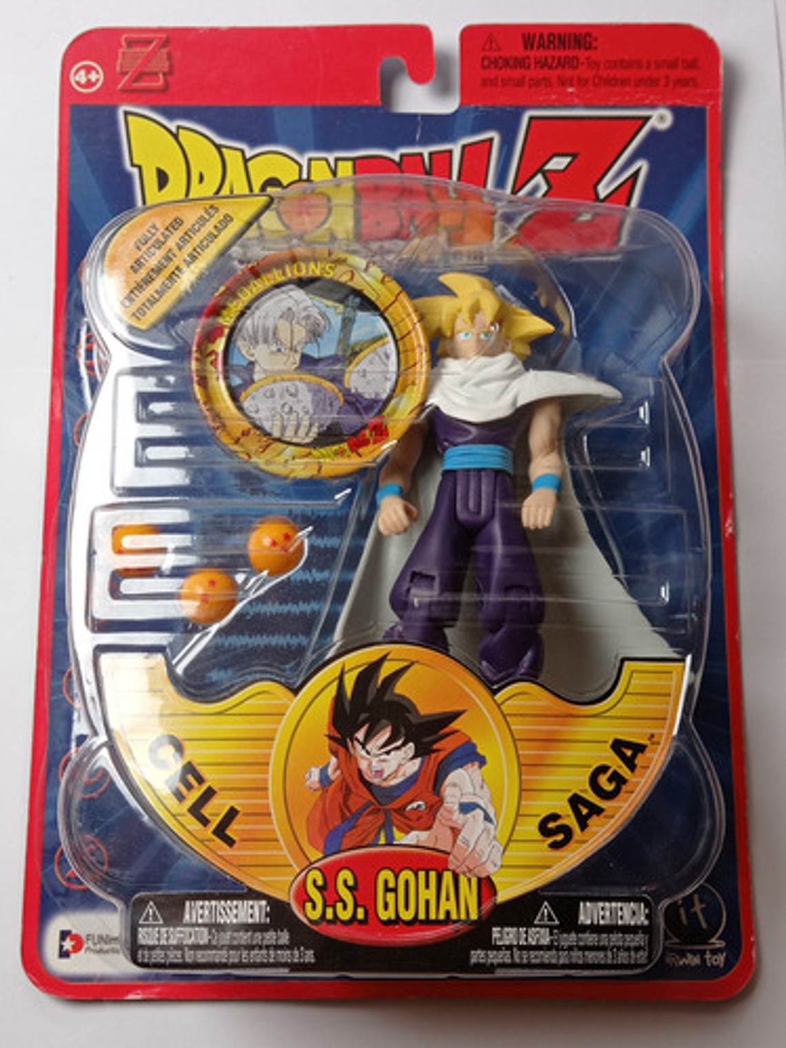 S.s. Gohan 2001 Dragon Ball Z Irwin Toys Cell Saga 1