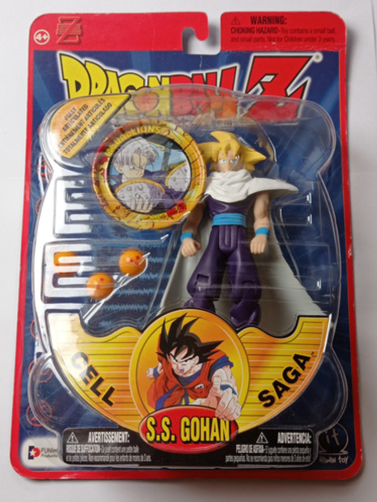 S.s. Gohan 2001 Dragon Ball Z Irwin Toys Cell Saga 1