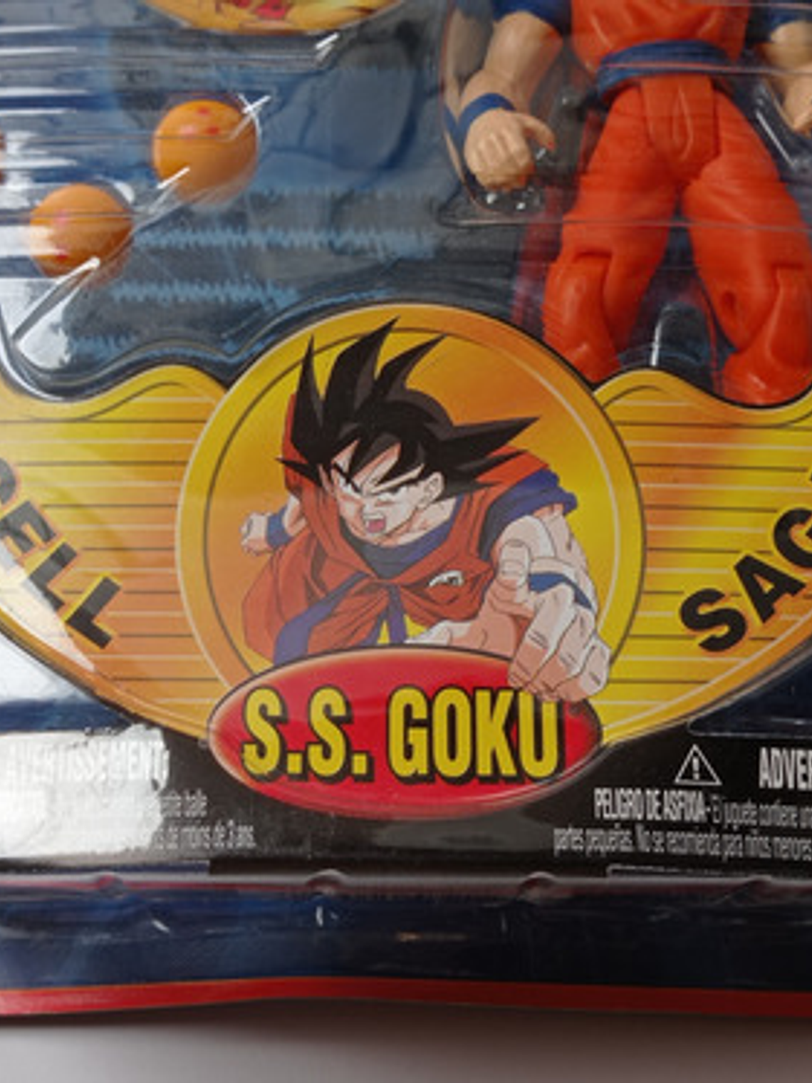 S.s. Goku 2001 Dragon Ball Z Irwin Toys Cell Saga 7