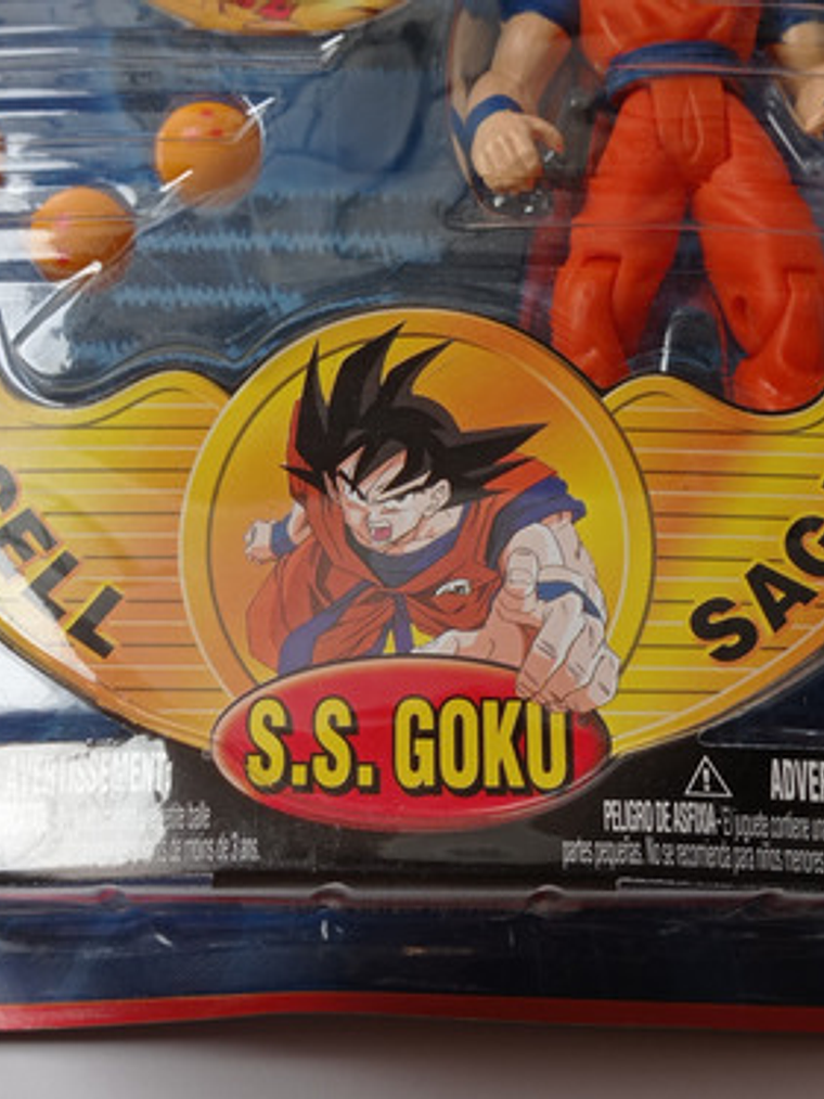 S.s. Goku 2001 Dragon Ball Z Irwin Toys Cell Saga 7