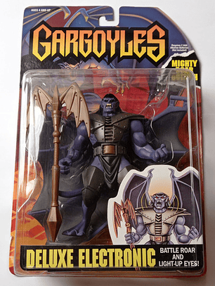 Goliath 1995 Gargoyles Deluxe Electronic Battle Roar Kenner