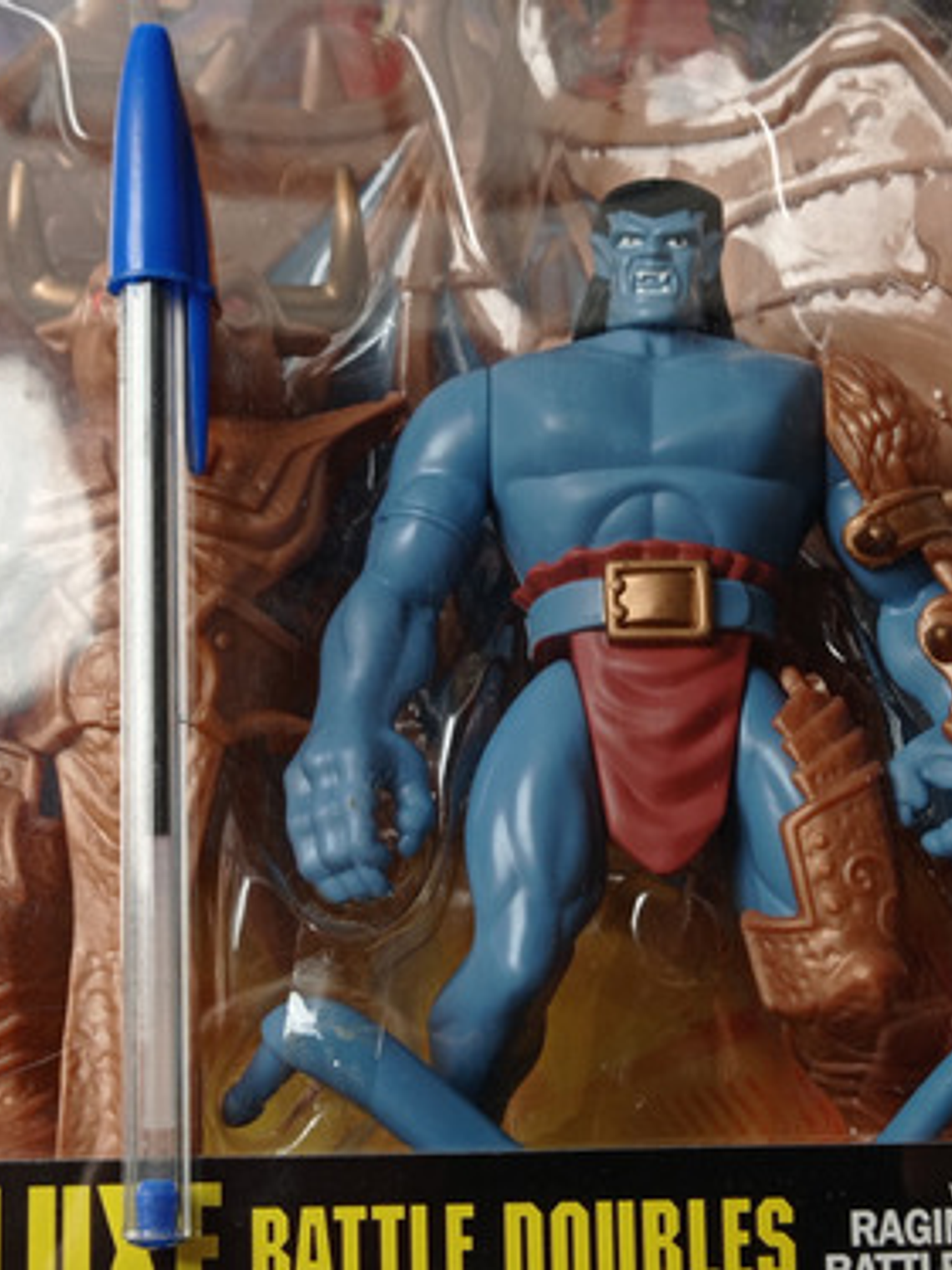 Minotaur Goliath 1995 Gargoyles Deluxe Battle Doubles Kenner 3