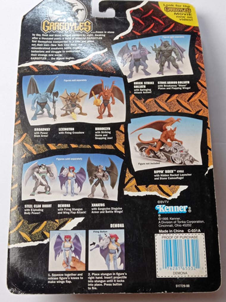 Demona 1995 Gargoyles Kenner 6