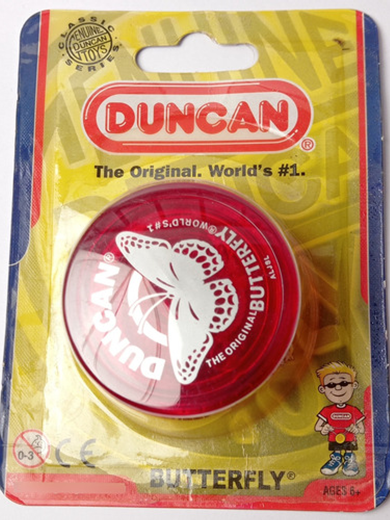 Yoyo Mariposa Butterfly Duncan 2011 Rojo Yo-yo 1