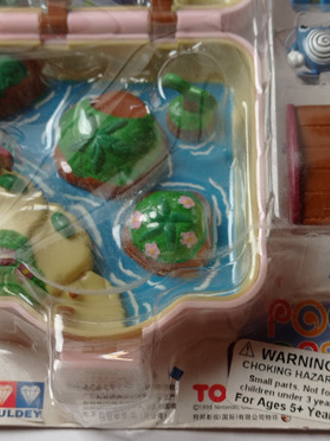 Pokemon Mate Poliwhirl Squirtle 1998 Tomy Nintendo Pocket 6