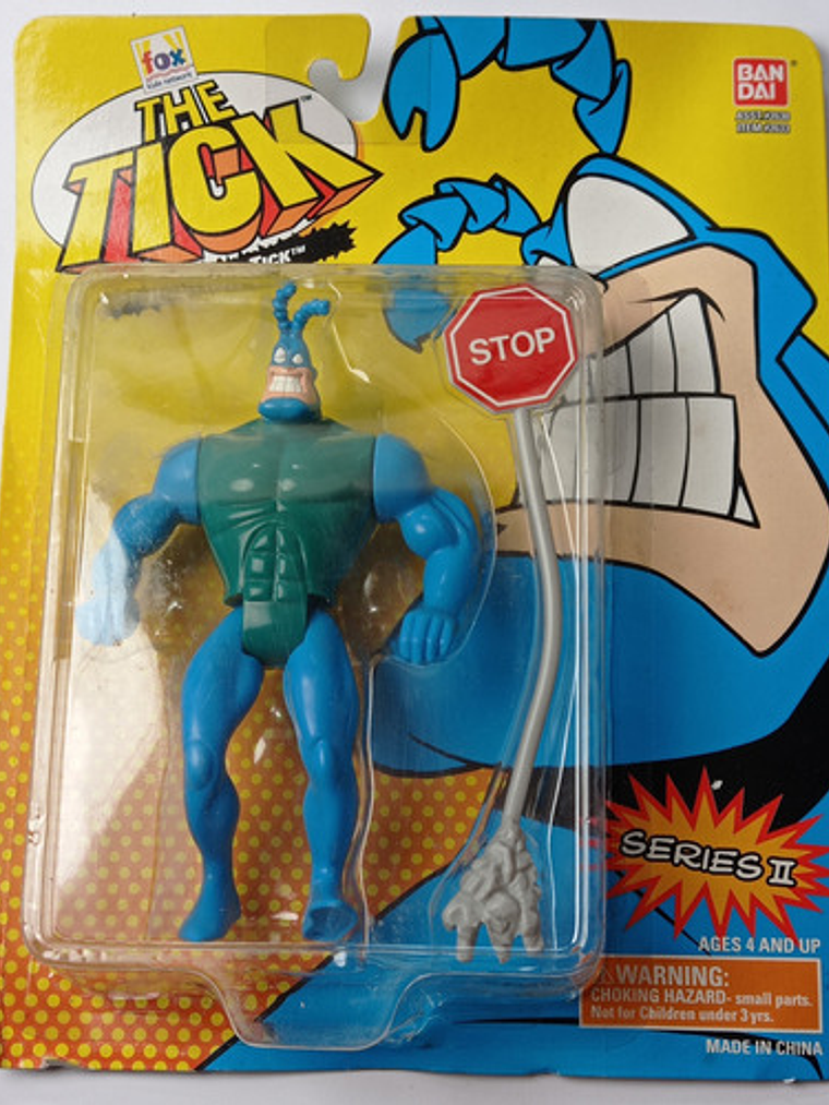 Hurling Tick 1995 Bandai La Garrapata The Tick 1