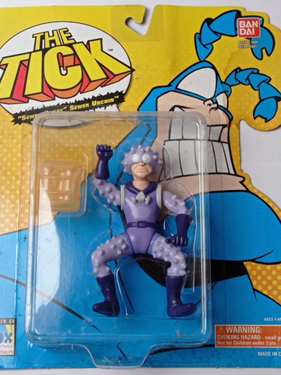 Sewer Urchin 1994 Bandai La Garrapata The Tick Erizo 1