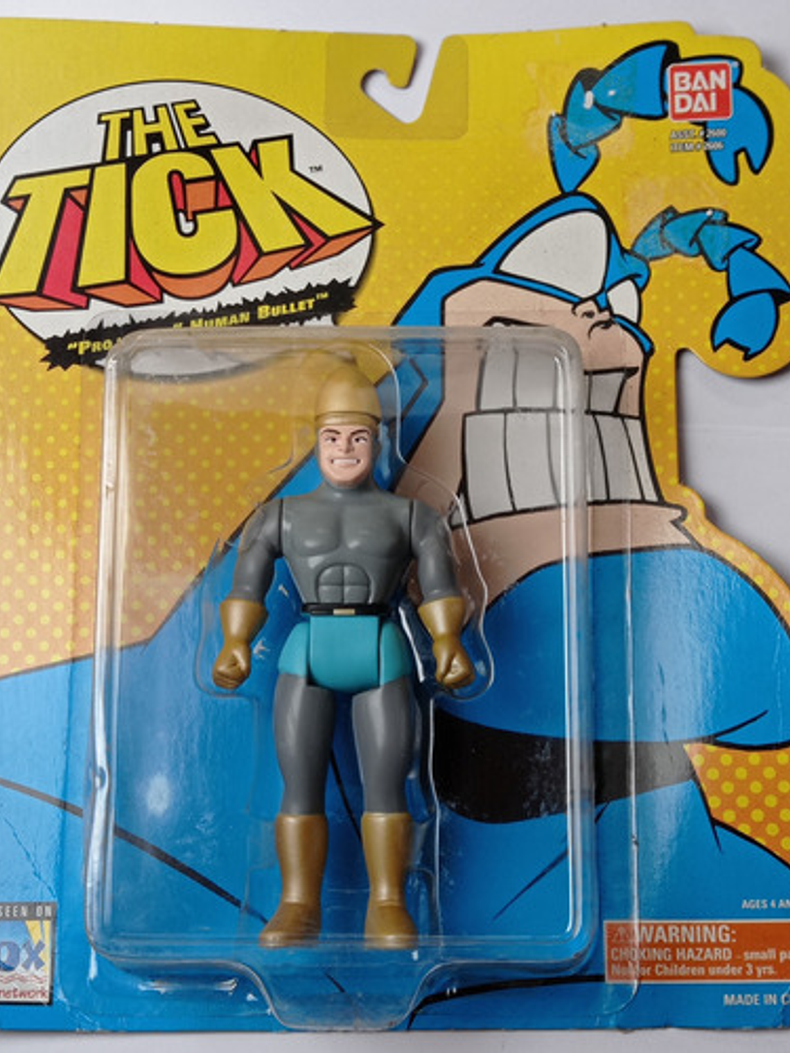 Human Bullet 1994 Bandai La Garrapata The Tick 1