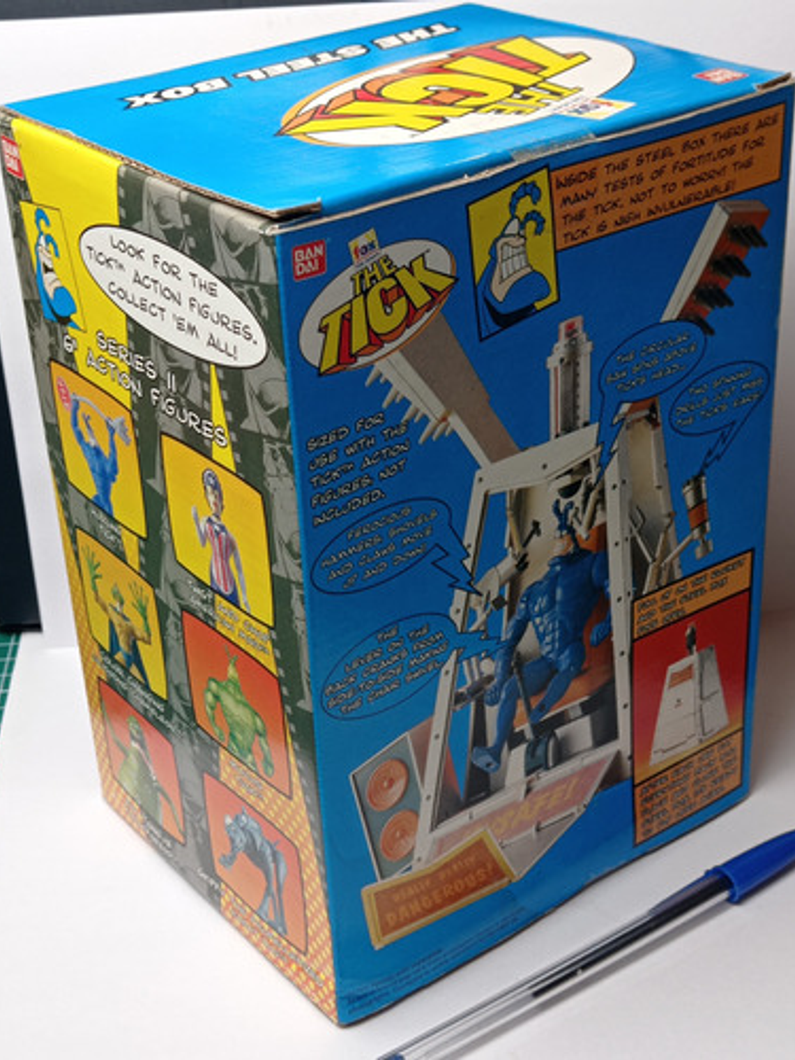 The Steel Box 1994 Bandai La Garrapata The Tick 2