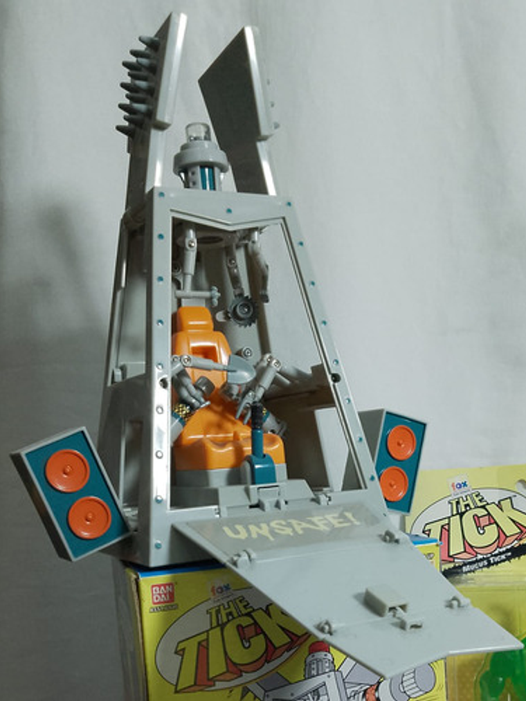 The Steel Box 1994 Bandai La Garrapata The Tick 3