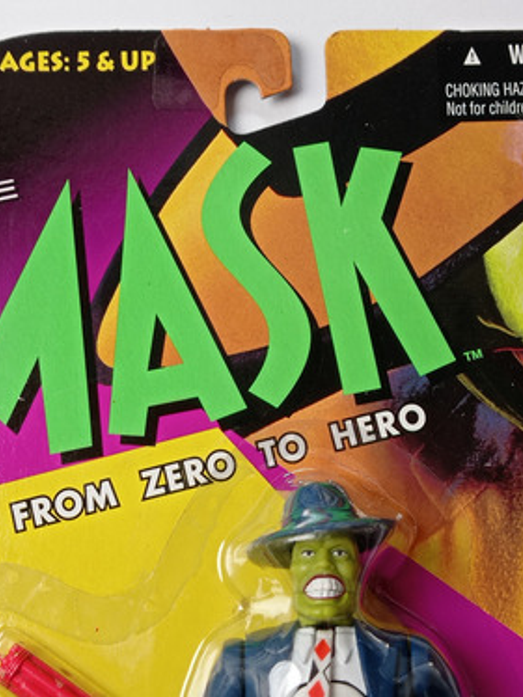 The Mask + Milo 1995 Kenner Belly Bustin' Mask La Máscara 2