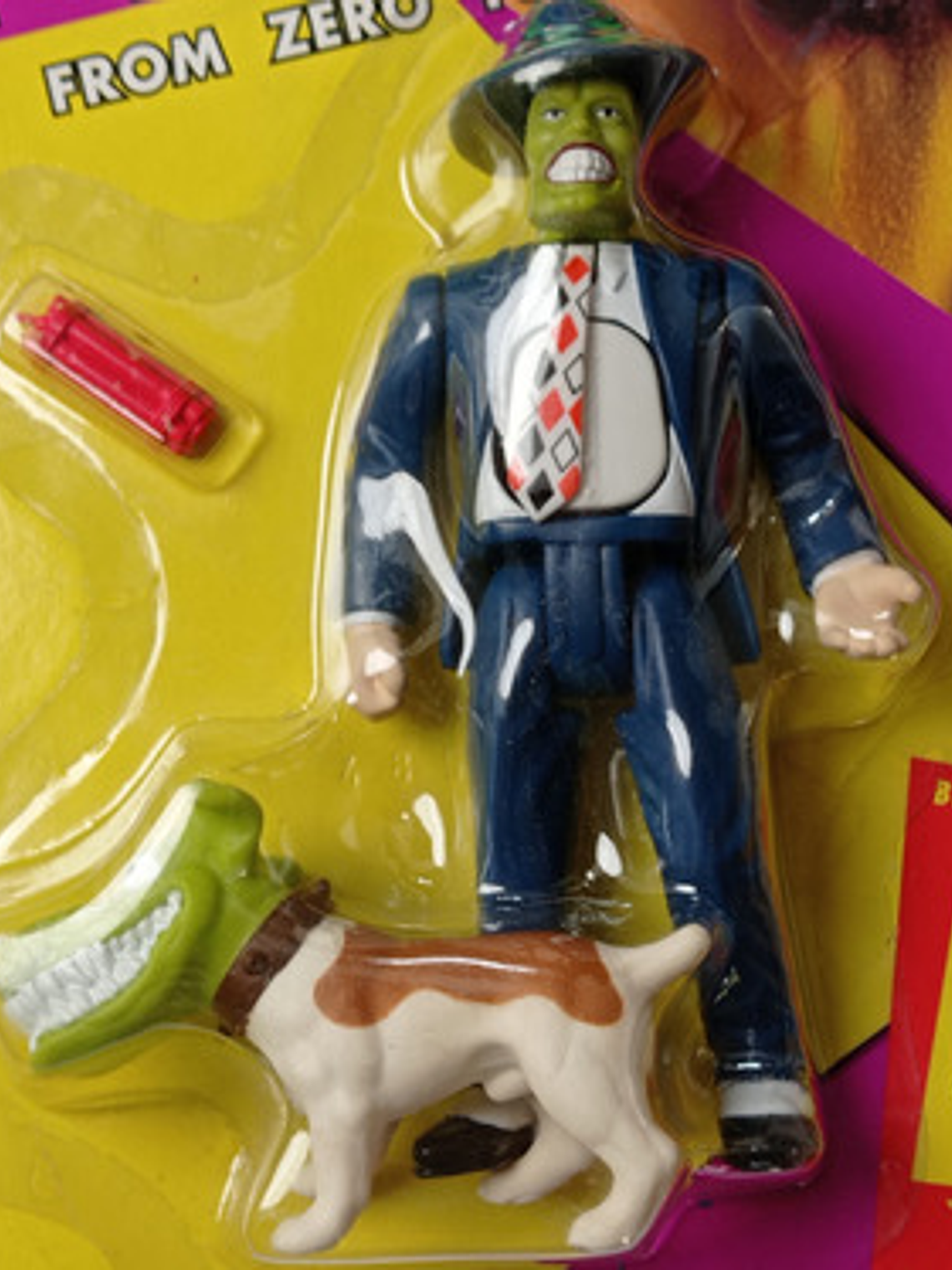 The Mask + Milo 1995 Kenner Belly Bustin' Mask La Máscara 3