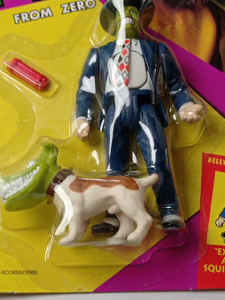 The Mask + Milo 1995 Kenner Belly Bustin' Mask La Máscara 5