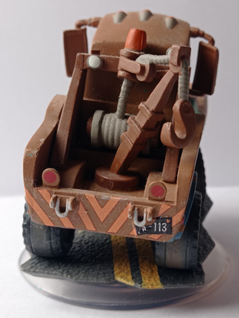 Tow Mater Disney Infinity Cars Tow Mater Marrón Y Azul 3
