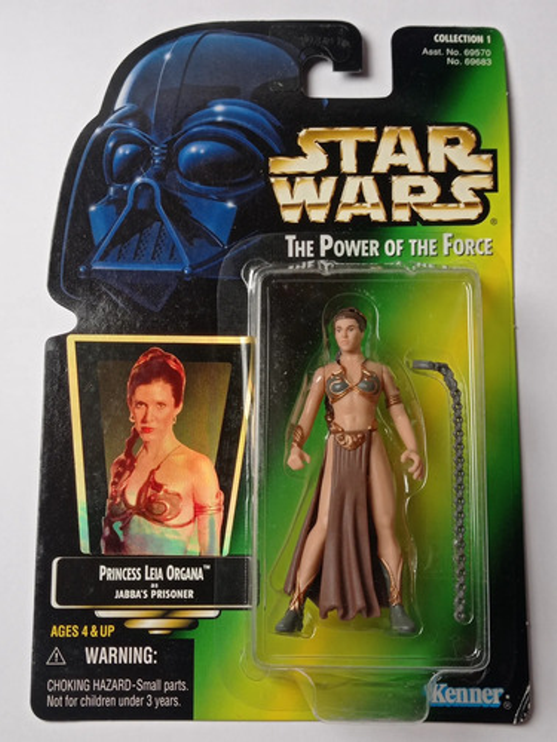 Princess Leia Prisoner 1997 Star Wars Kenner Power Of Force 1