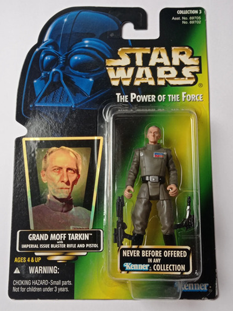 Grand Moff Tarkin 1996 Star Wars Kenner Power Of Force 1
