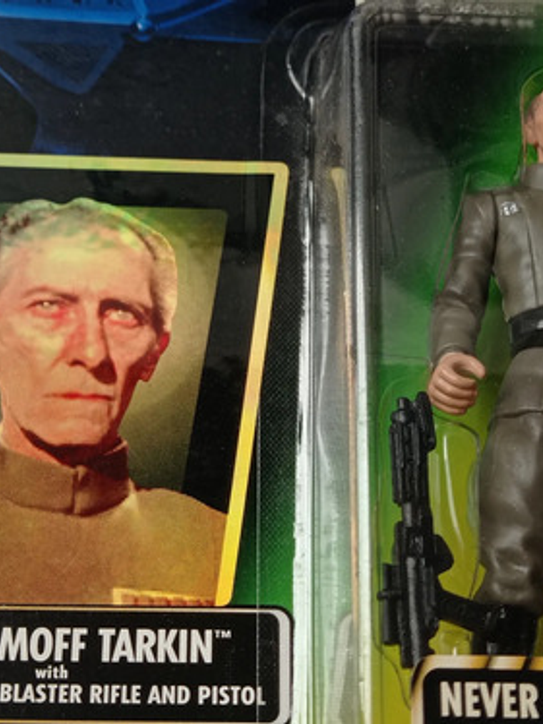 Grand Moff Tarkin 1996 Star Wars Kenner Power Of Force 2