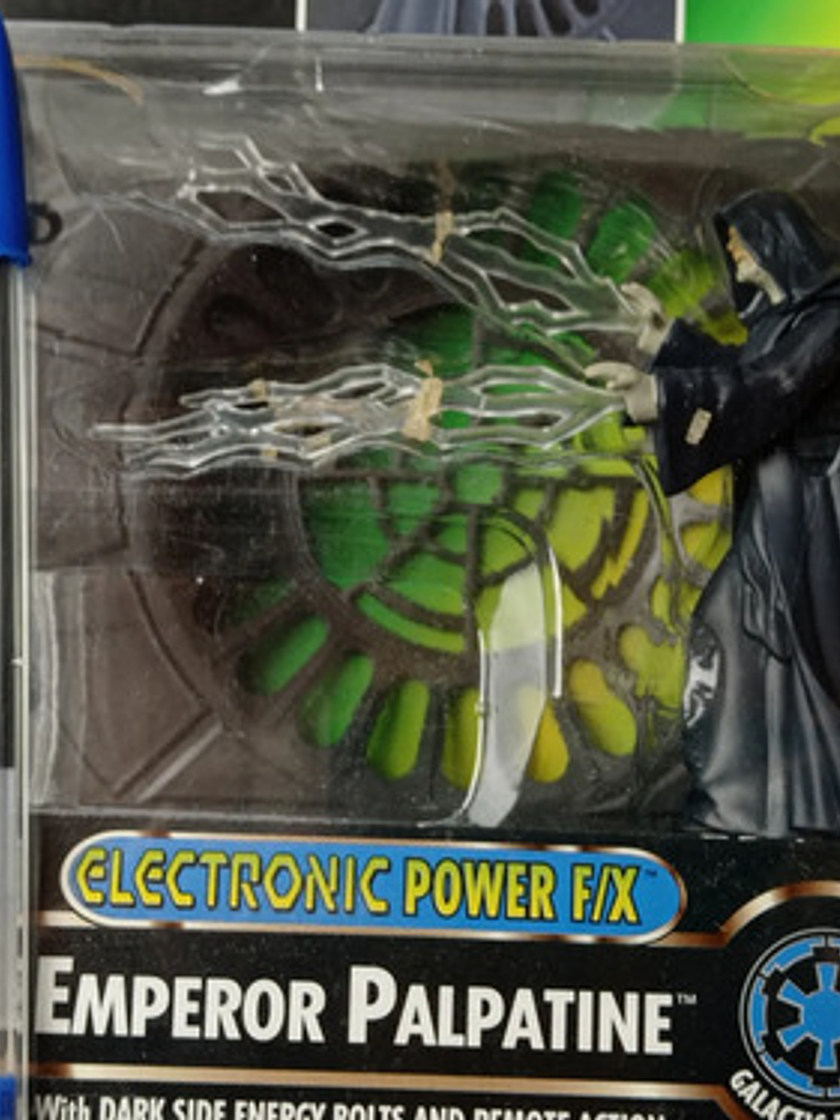 Emperor Palpatine 1997 Star Wars Electronic Kenner Force 3