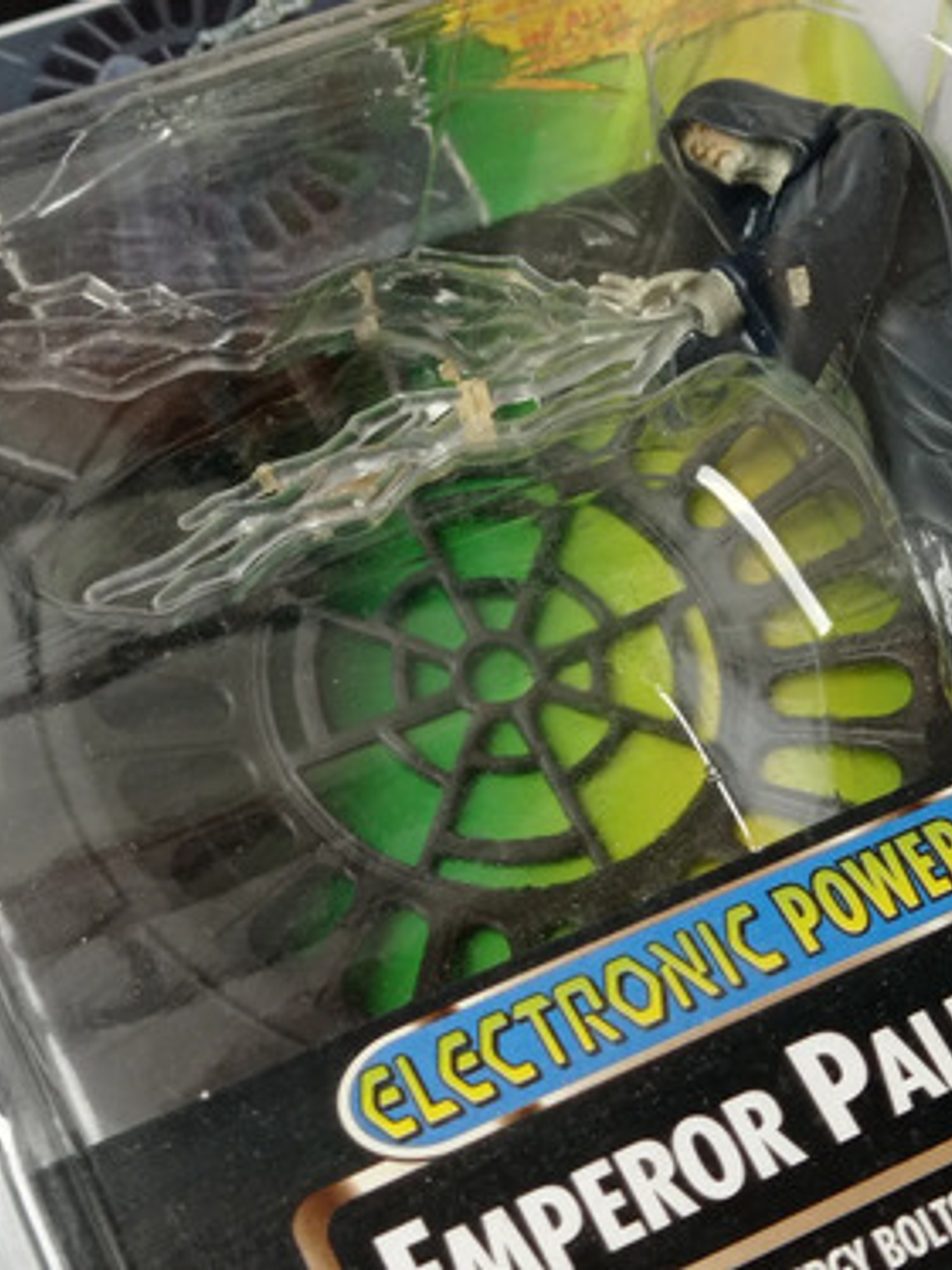 Emperor Palpatine 1997 Star Wars Electronic Kenner Force 5