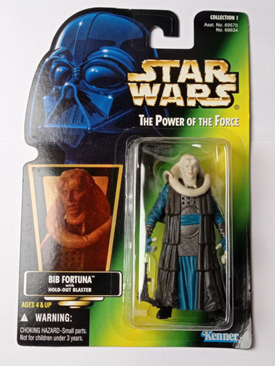 Bib Fortuna 1996 Star Wars Kenner Power Of The Force 1