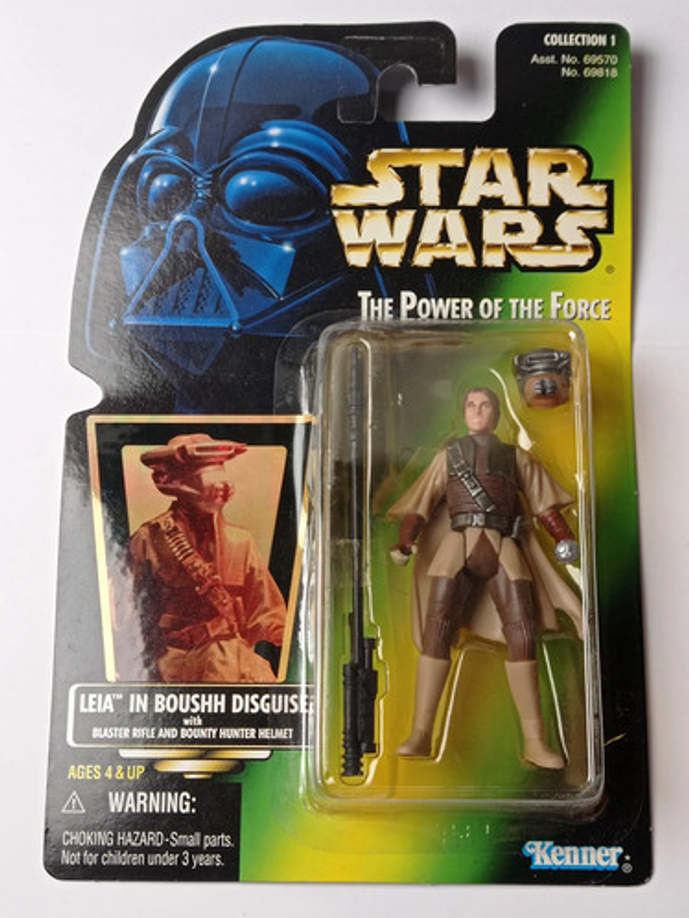 Leia In Boushh Disguise 1997 Star Wars Kenner Power Of Force 1