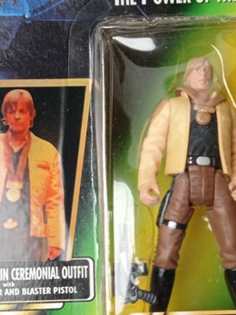 Luke Skywalker Ceremonial 1996 Star Wars Kenner Power Force 3