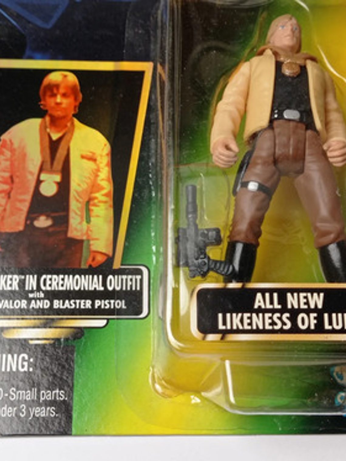 Luke Skywalker Ceremonial 1996 Star Wars Kenner Power Force 4