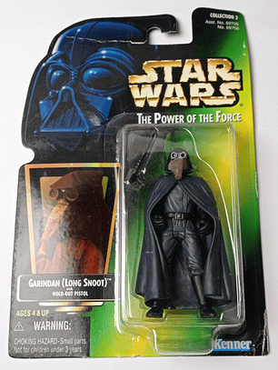 Garindan (long Snoot) 1997 Star Wars Kenner Power Force