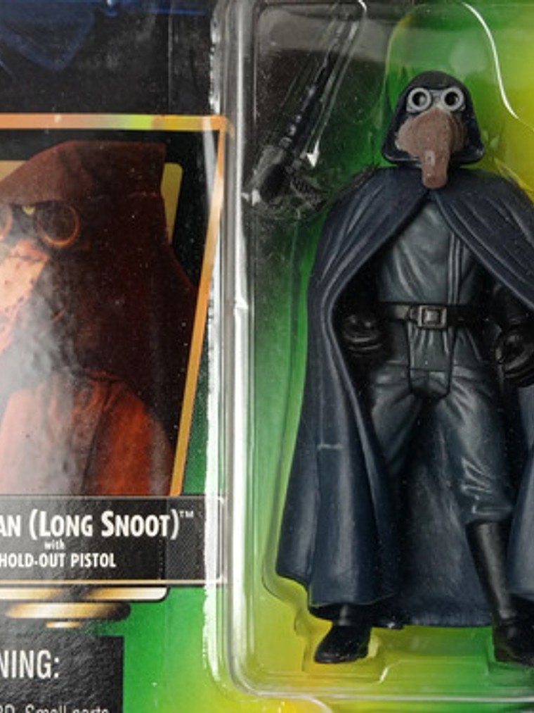 Garindan (long Snoot) 1997 Star Wars Kenner Power Force 3