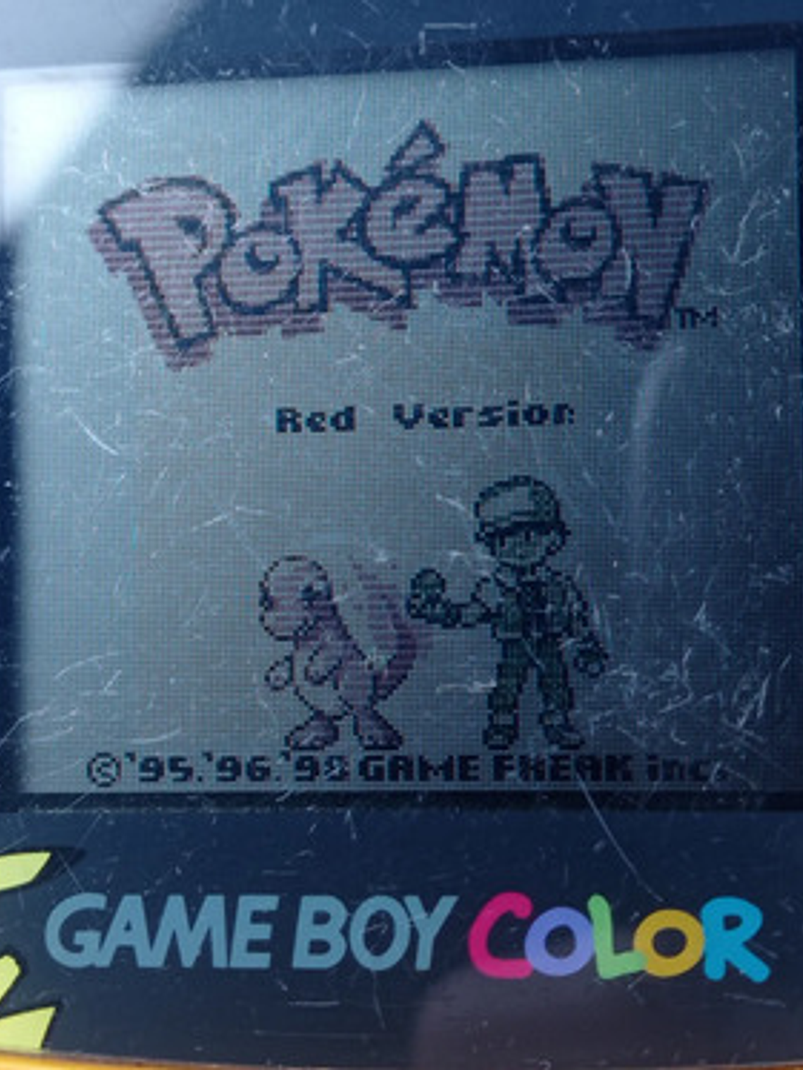 Game Boy Color Pokemon 1998 Nintendo Consola Gameboy 8