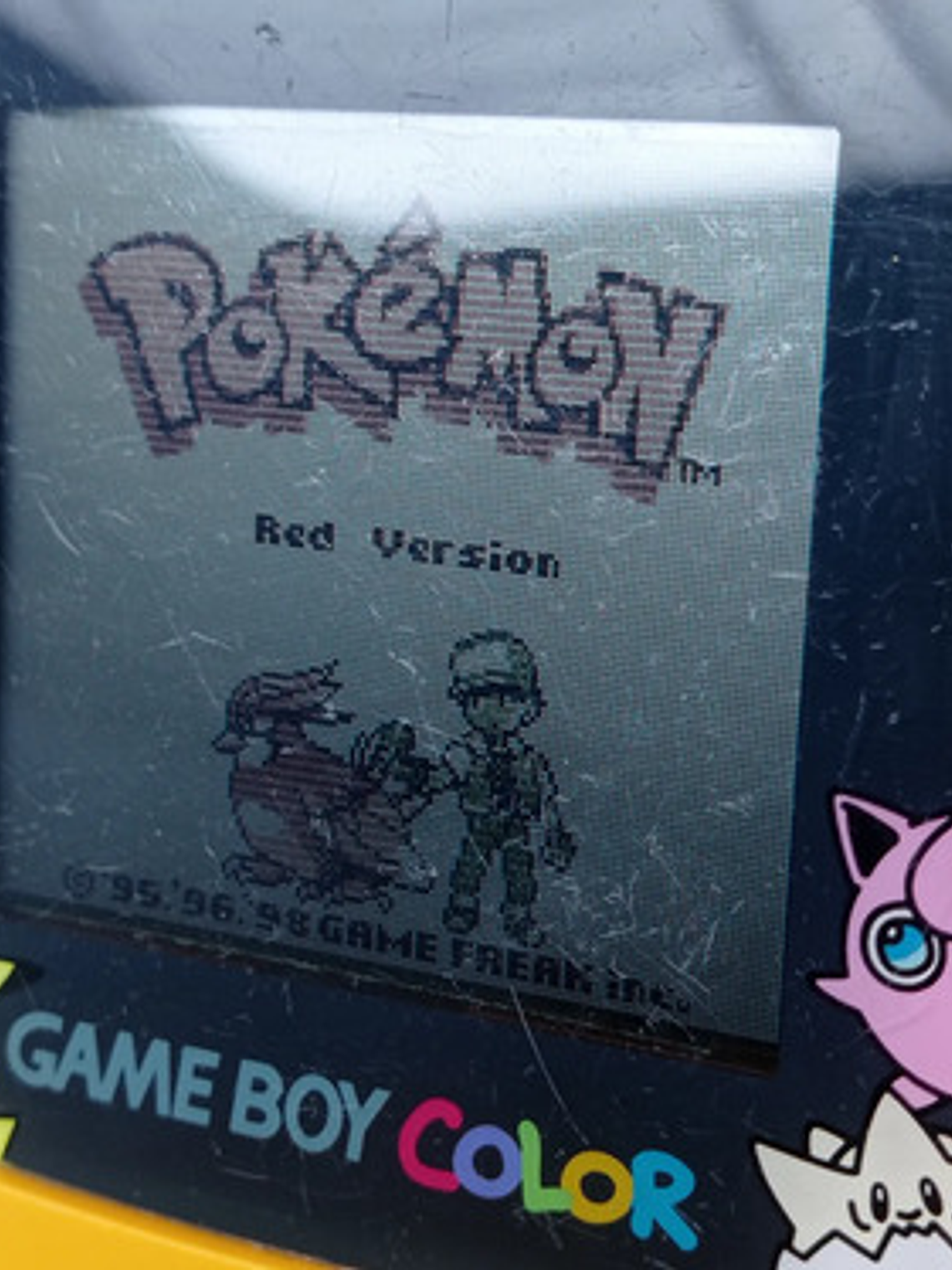 Game Boy Color Pokemon 1998 Nintendo Consola Gameboy 9