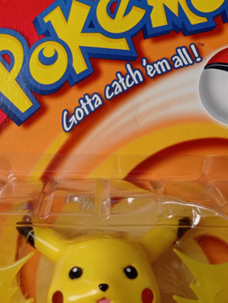 Pikachu 2000 Hasbro Pokemon Combat Figures Nintendo 3