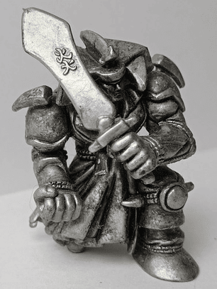 Flame Swordsman (gris) 2002 Mattel Yu-gi-oh! Takahashi