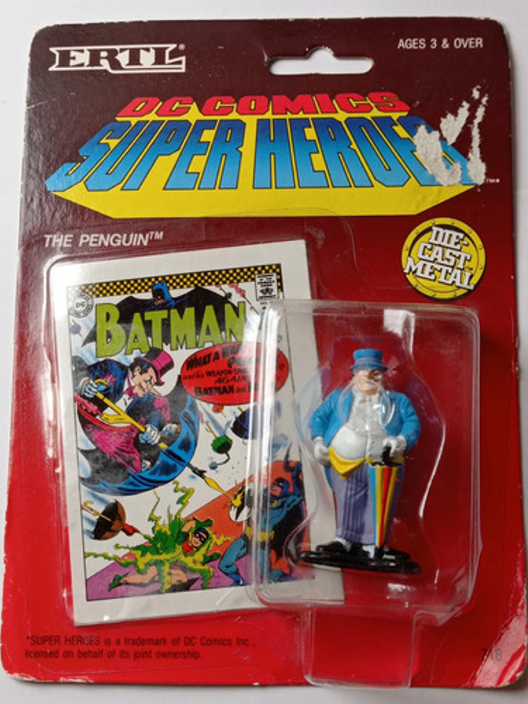 The Penguin 1990 Batman Dc Comics Super Heroes Toy Biz 1