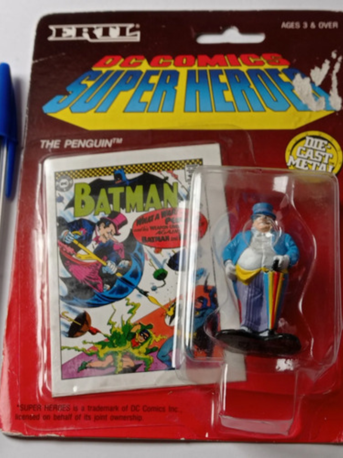 The Penguin 1990 Batman Dc Comics Super Heroes Toy Biz 2