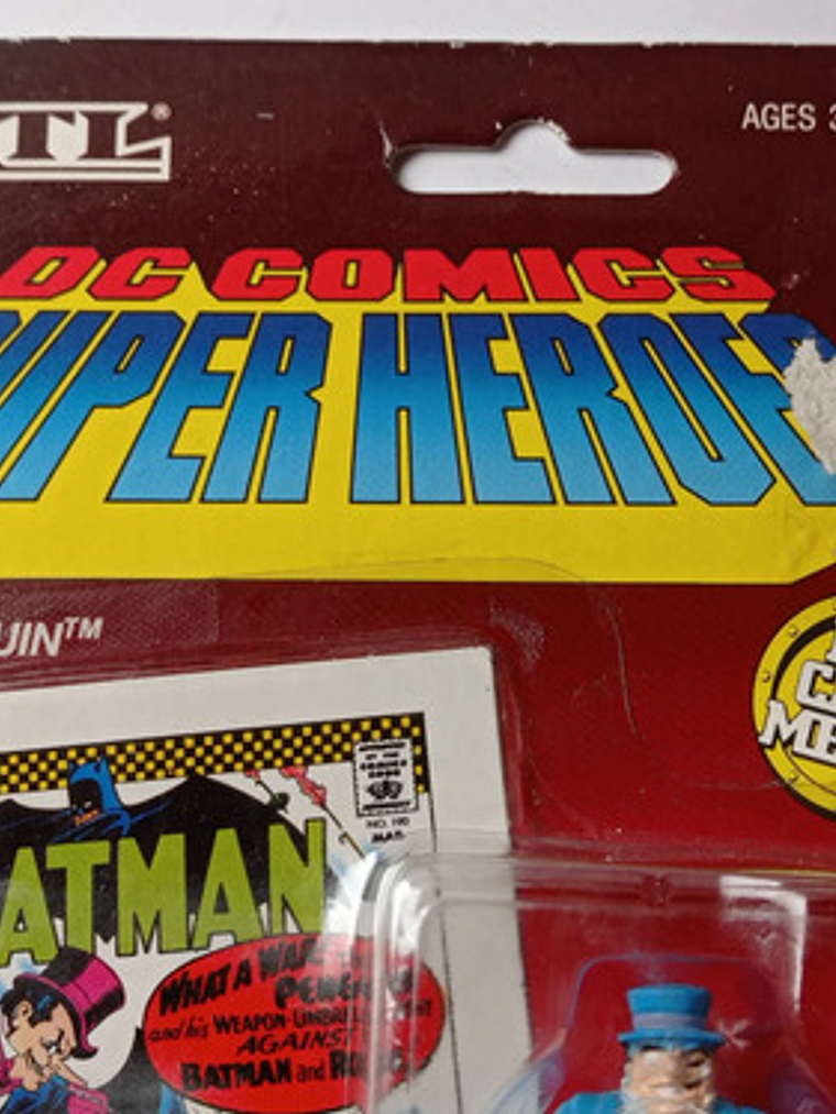 The Penguin 1990 Batman Dc Comics Super Heroes Toy Biz 3